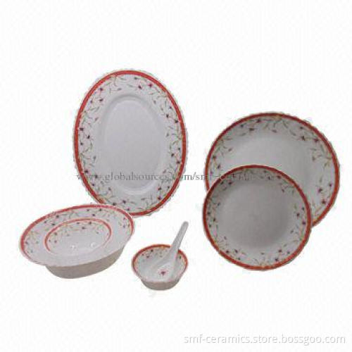 33-piece Ceramic Opalware Dinner Set, Stocks are Available, Food-safety